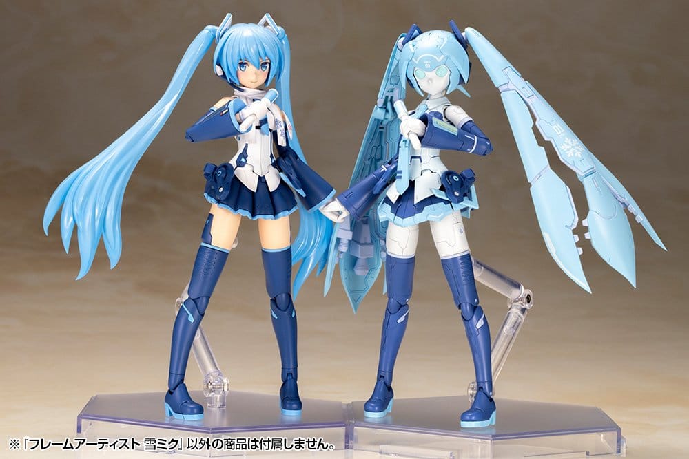 SU ORDINAZIONE Frame Arms Plastic Model Kit 1/100 Frame Artist Snow Miku 16 cm