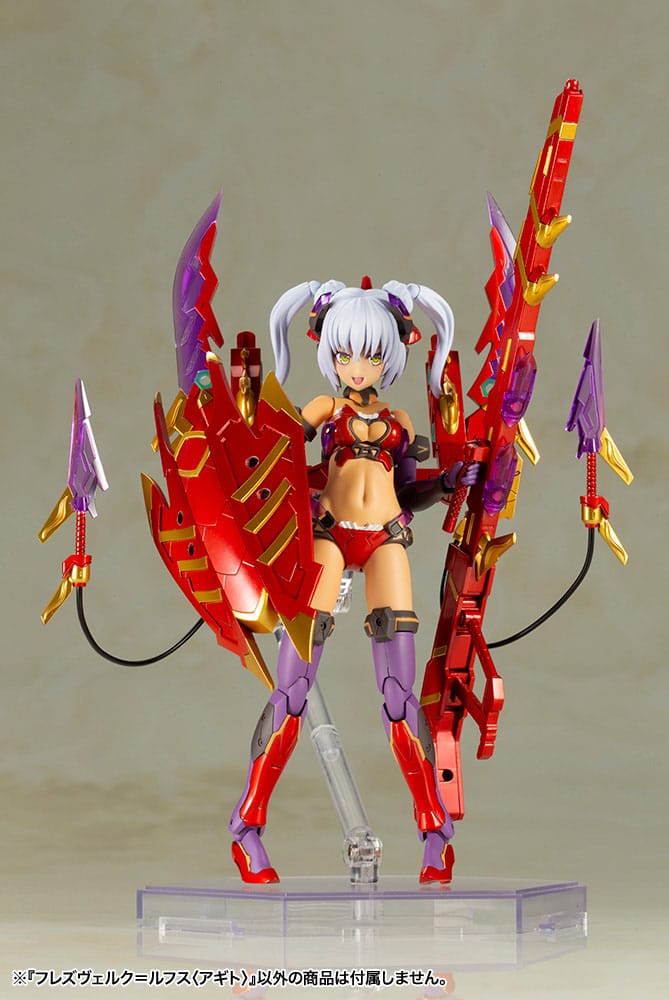 SU ORDINAZIONE Frame Arms Girl Plastic Model Kit Hresvelgr = Rufus (Agito) 15 cm