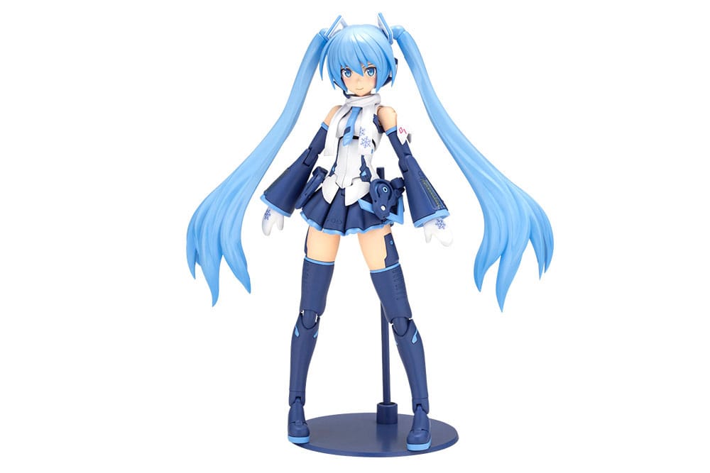 SU ORDINAZIONE Frame Arms Girl x Hatsune Miku Plastic Model Kit Frame Music Girl Snow Miku Another Color Ver. 15 cm