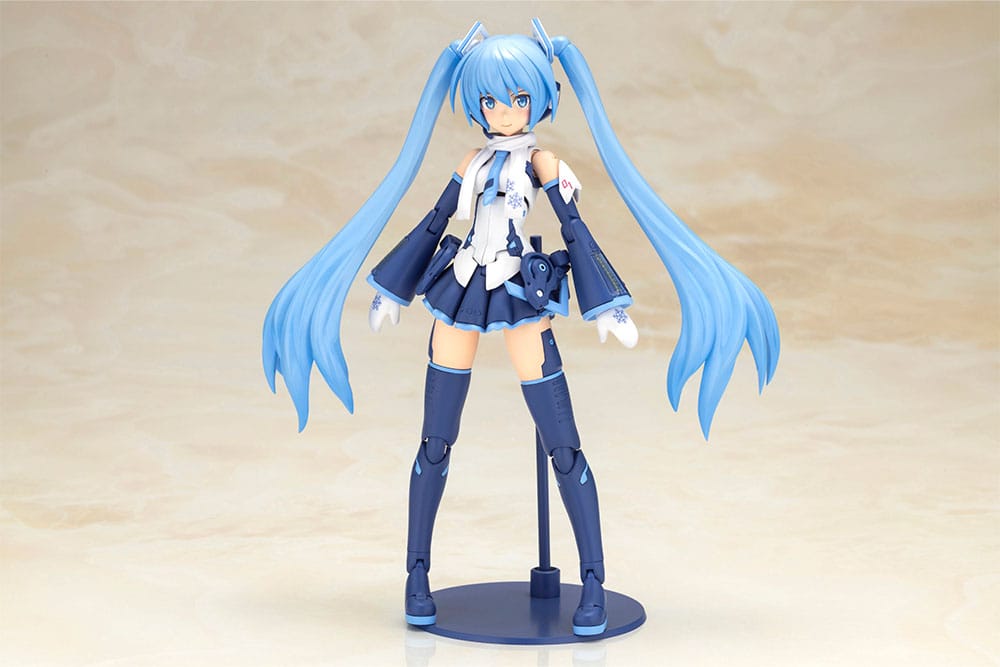 VORBESTELLUNG+ 07/2026 Frame Arms Girl x Hatsune Miku Plastikmodellbausatz Frame Music Girl Snow Miku Another Color Ver. 15 cm