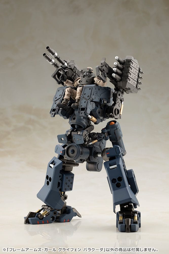 SU ORDINAZIONE Frame Arms Girl Plastic Model Kit Greifen Barracuda 15 cm     
