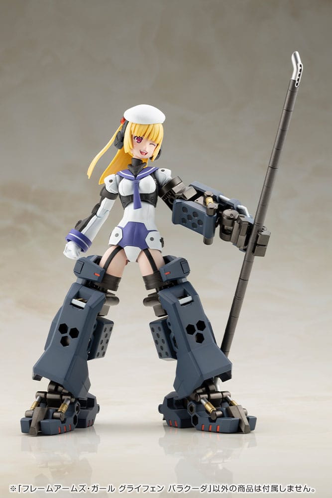 SU ORDINAZIONE Frame Arms Girl Plastic Model Kit Greifen Barracuda 15 cm     