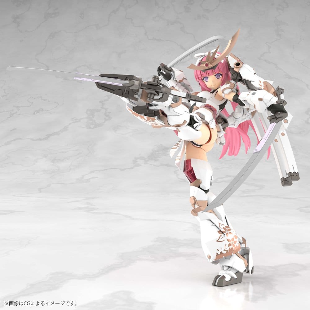 PREORDINE+ 11/2026 Frame Arms Girl Plastic Model Kit Grand Scale Magatsuki Kikka 25 cm