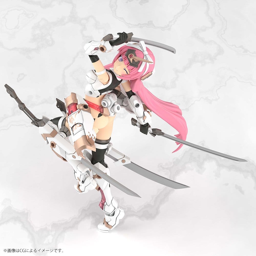SU ORDINAZIONE Frame Arms Girl Plastic Model Kit Grand Scale Magatsuki Kikka 25 cm
