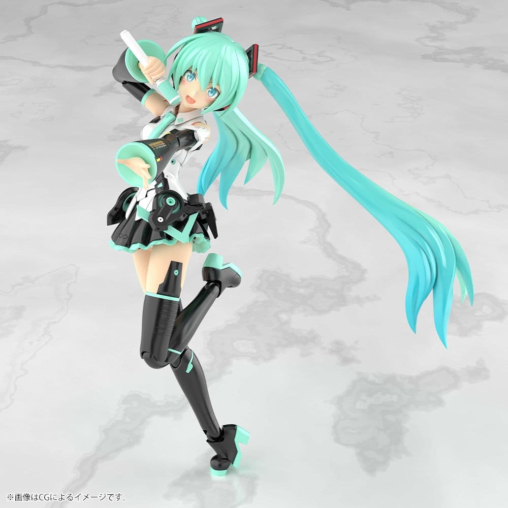PREORDINE+ 12/2026 Frame Arms Girl Plastic Model Kit Grande Scale Frame Music Girl Hatsune Miku 25 cm