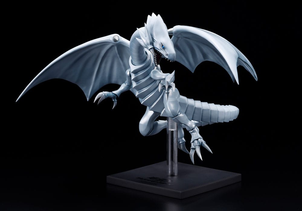 SU ORDINAZIONE Yu-Gi-Oh! Oshi Works Statue Blue-Eyes White Dragon 25 cm         