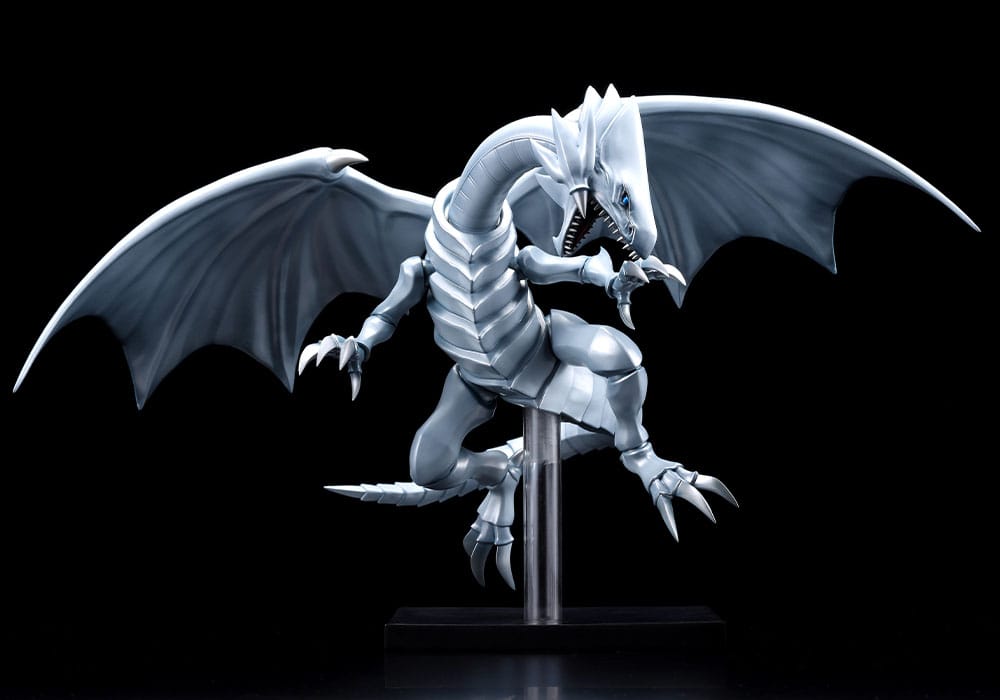 SU ORDINAZIONE Yu-Gi-Oh! Oshi Works Statue Blue-Eyes White Dragon 25 cm         
