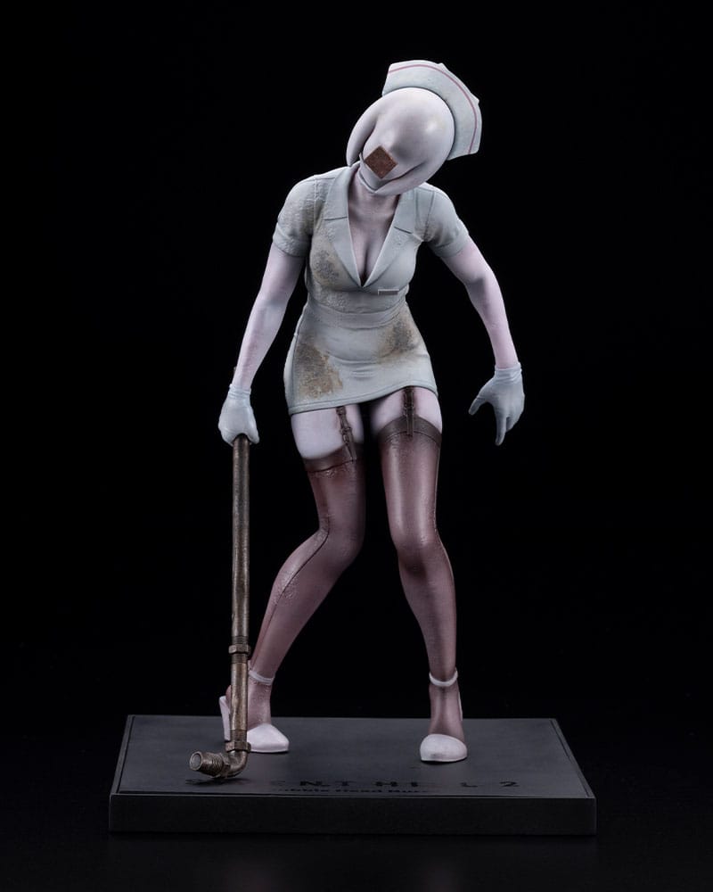SU ORDINAZIONE Silent Hill 2 Oshi Works Statue Bubble Head Nurse 22 cm         