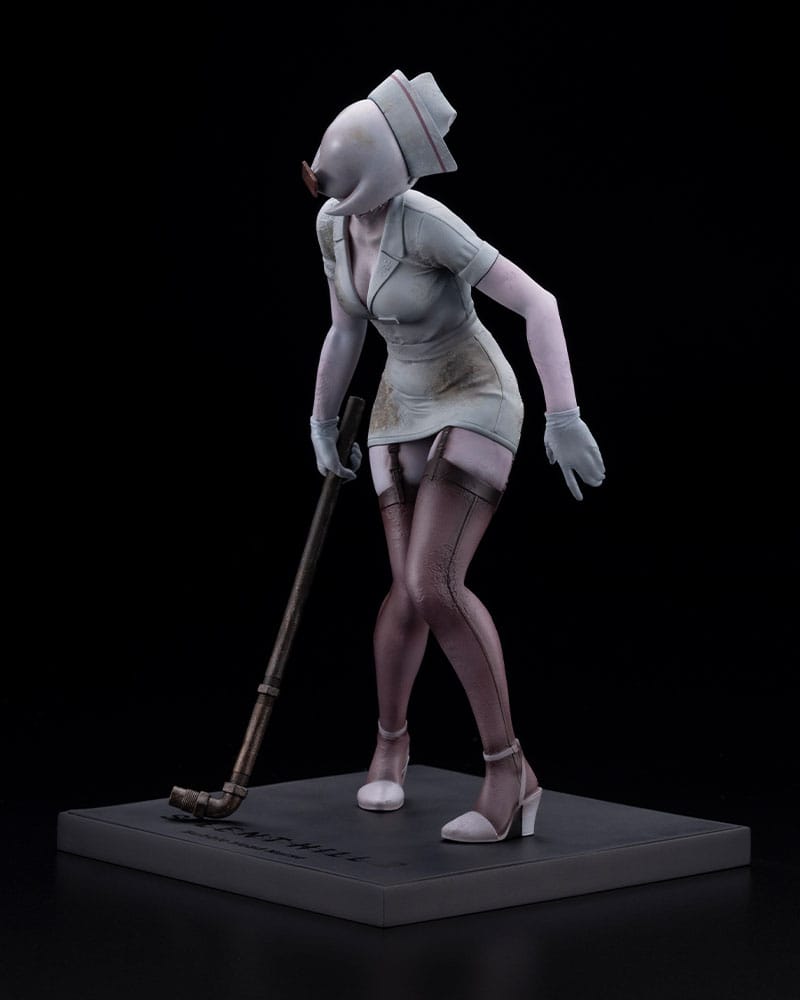 SU ORDINAZIONE Silent Hill 2 Oshi Works Statue Bubble Head Nurse 22 cm         