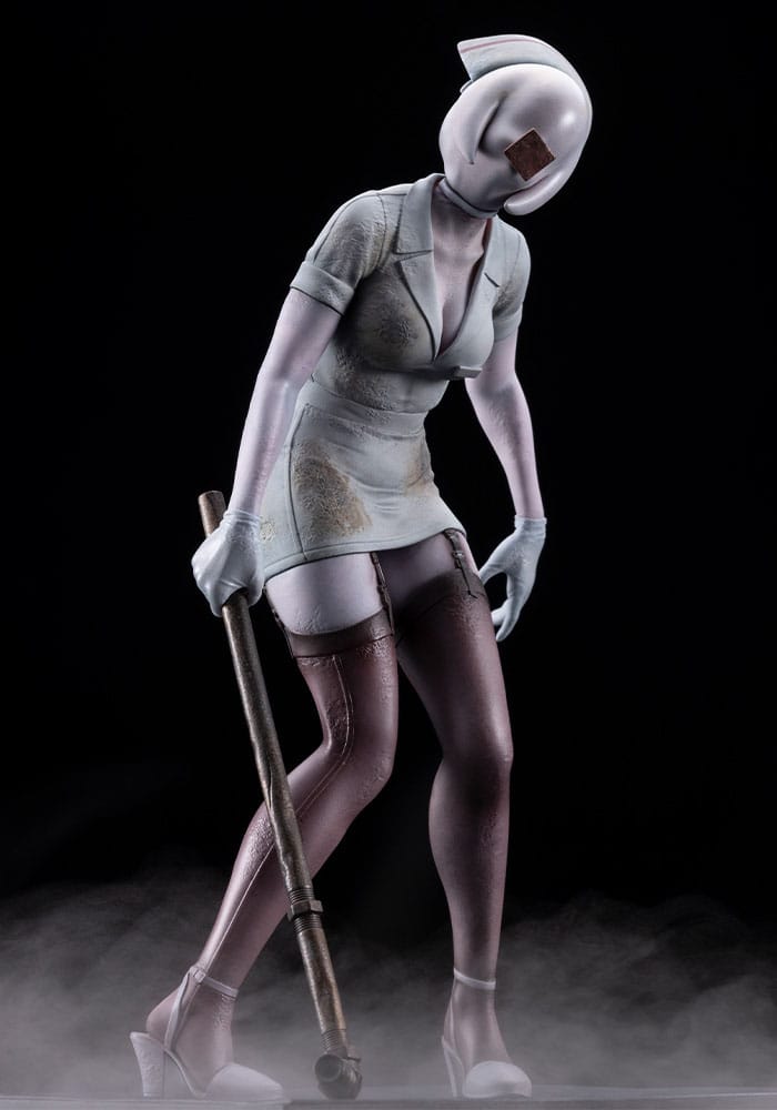 SU ORDINAZIONE Silent Hill 2 Oshi Works Statue Bubble Head Nurse 22 cm         