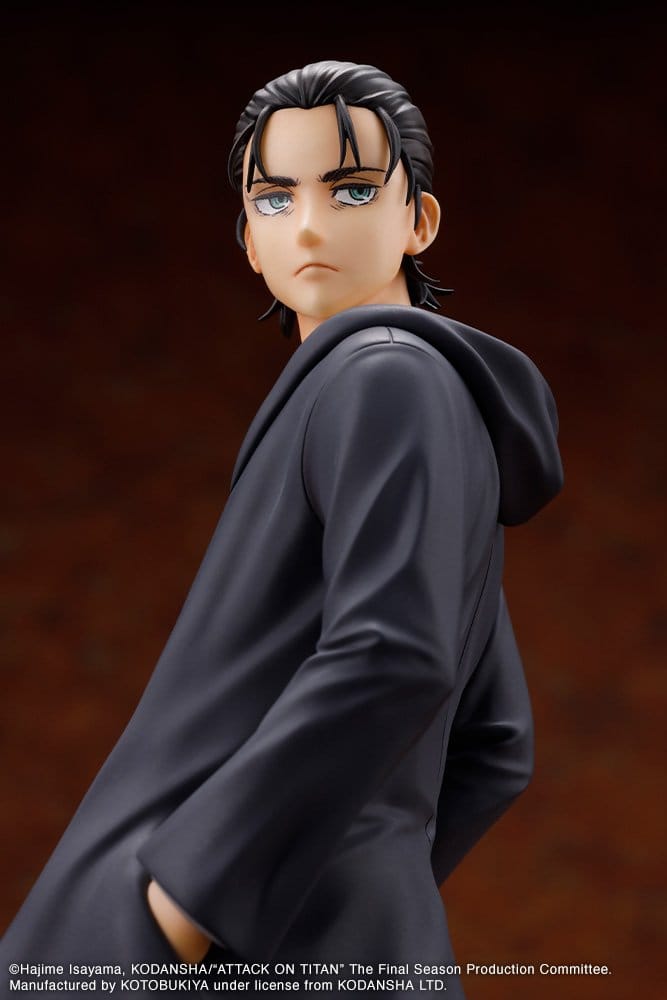 PREORDINE+ 03/2027 Attack on Titan: The Final Season Oshi Works PVC Figure Eren Yeager The Final Season Ver. 23 cm