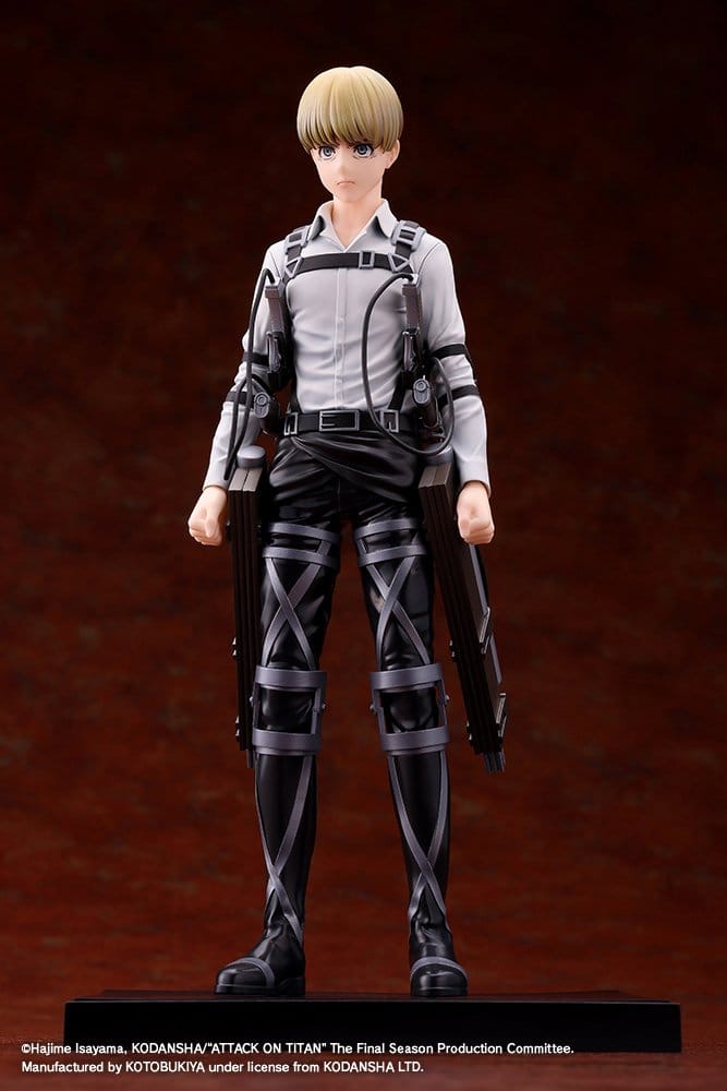 PREORDINE+ 09/2027 Attack on Titan: The Final Season Oshi Works PVC Figure Armin Arlert The Final Season Ver. 23 cm