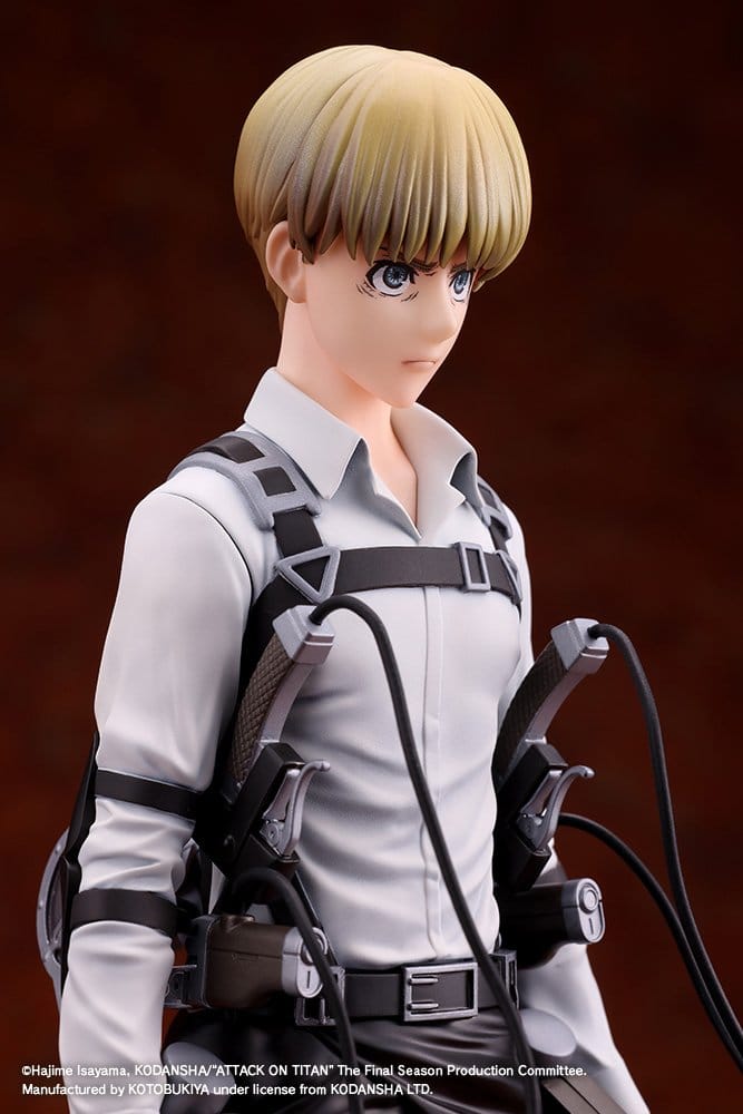 PREORDINE+ 09/2027 Attack on Titan: The Final Season Oshi Works PVC Figure Armin Arlert The Final Season Ver. 23 cm