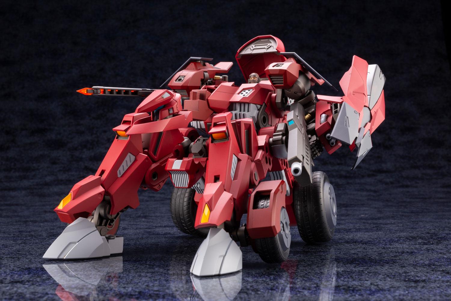 PREORDINE ESAURITO   Hexa Gear Plastic Model Kit 1/24 Bulkarm Glanz Redalert 18 cm  (PREORDINE NON CANCELLABILE)