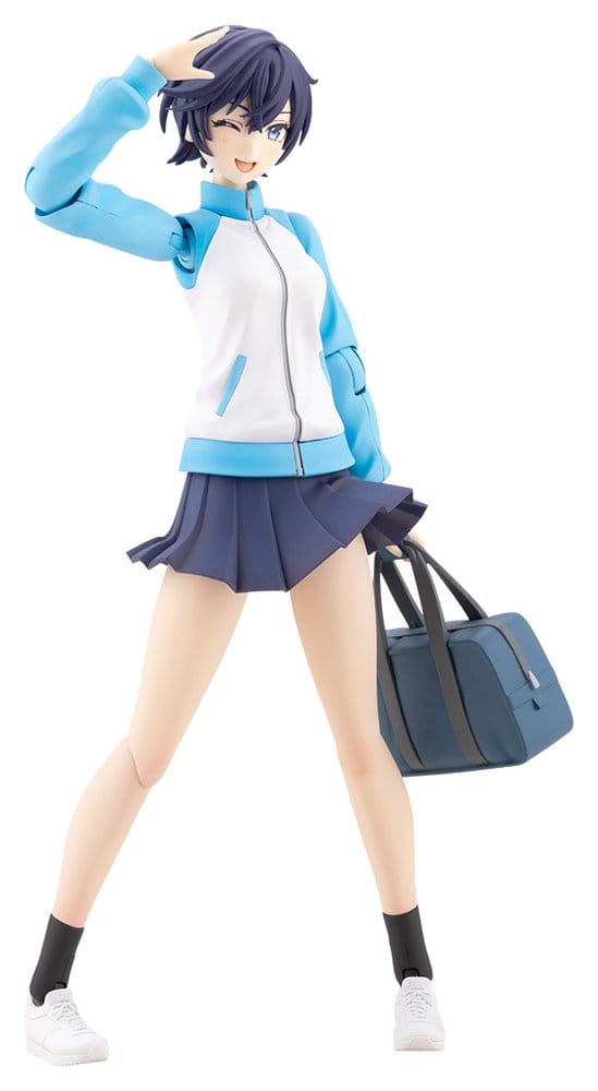 SU ORDINAZIONE Sousai Shojo Teien Plastic Model Kit 1/10 Rui Saotome Touhou High School Tracksuit 16 cm