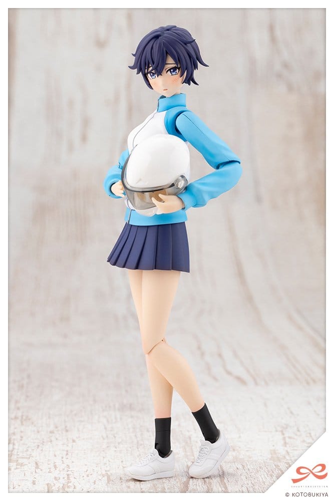 SU ORDINAZIONE Sousai Shojo Teien Plastic Model Kit 1/10 Rui Saotome Touhou High School Tracksuit 16 cm