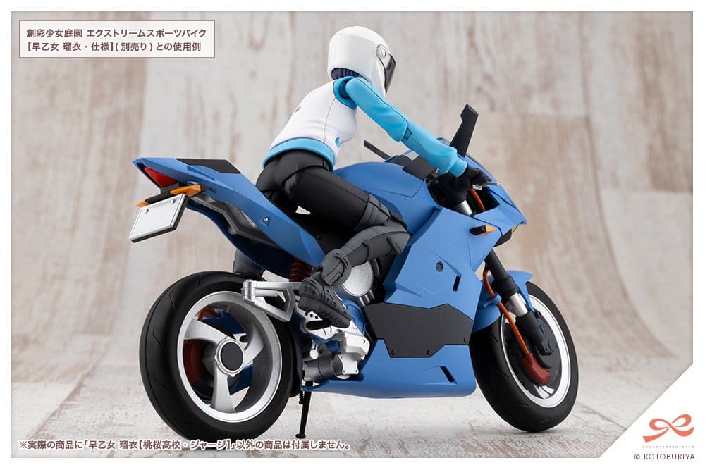 SU ORDINAZIONE Sousai Shojo Teien Plastic Model Kit 1/10 Rui Saotome Touhou High School Tracksuit 16 cm