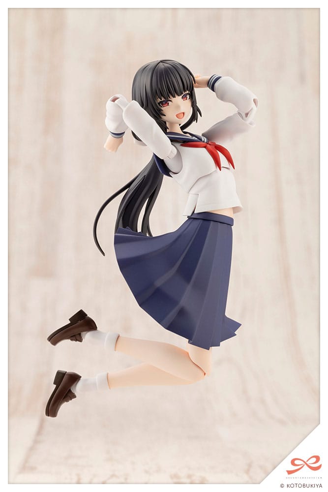 PREORDINE+ 01/2026 Sousai Shojo Teien Plastic Model Kit 1/10 Kuon Yakushiji Toudou High School Uniform 16 cm