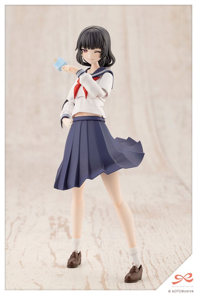 PREORDINE+ 01/2026 Sousai Shojo Teien Plastic Model Kit 1/10 Kuon Yakushiji Toudou High School Uniform 16 cm