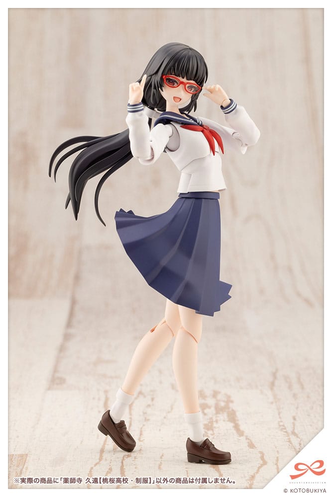 PREORDINE+ 01/2026 Sousai Shojo Teien Plastic Model Kit 1/10 Kuon Yakushiji Toudou High School Uniform 16 cm