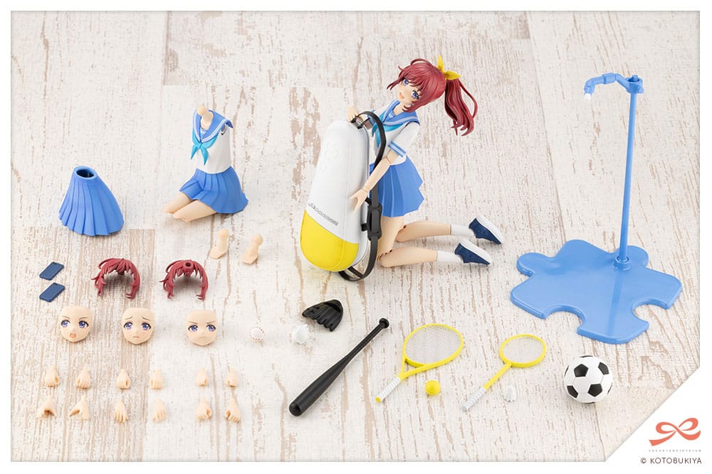 SU ORDINAZIONE Sousai Shojo Teien Plastic Model Kit 1/10 Club Manager & Sporting Goods 15 cm     