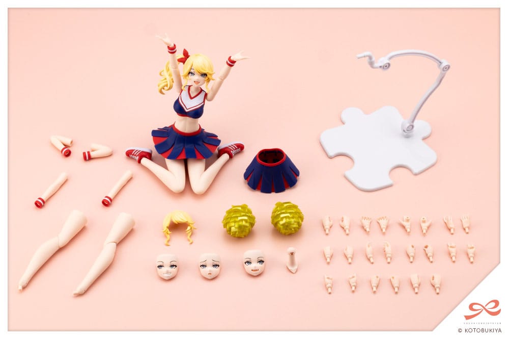 SU ORDINAZIONE Sousai Shojo Teien Plastic Model Kit 1/10 Seira Ichijo Cheerleading Costume Dreaming Style Vitamin Yell Ver. 16 cm     