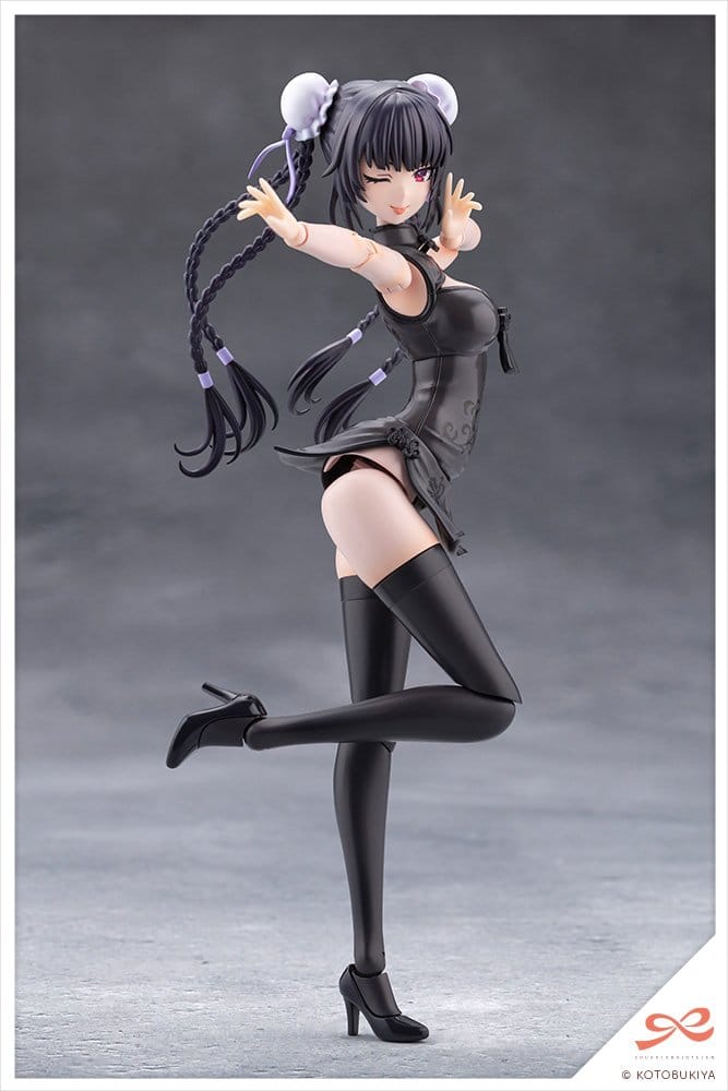 PREORDINE+ 07/2027 Sousaishojoteien Plastic Model Kit 1/10 Kuon Yakushiji Qipao Costume 17 cm