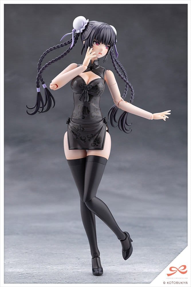 PREORDINE+ 07/2027 Sousaishojoteien Plastic Model Kit 1/10 Kuon Yakushiji Qipao Costume 17 cm