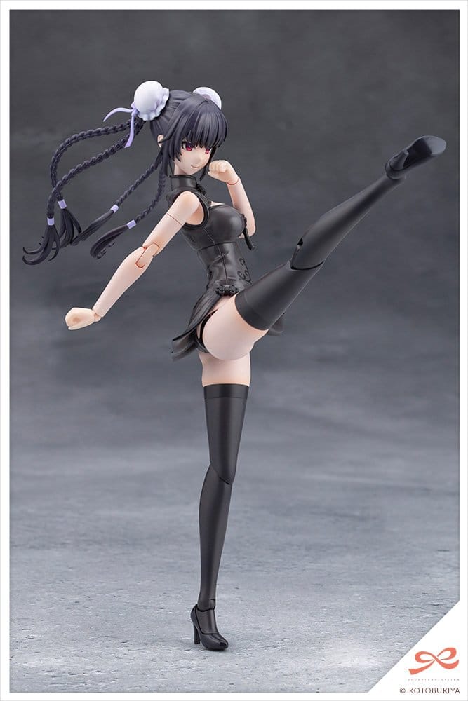 PREORDINE+ 07/2027 Sousaishojoteien Plastic Model Kit 1/10 Kuon Yakushiji Qipao Costume 17 cm
