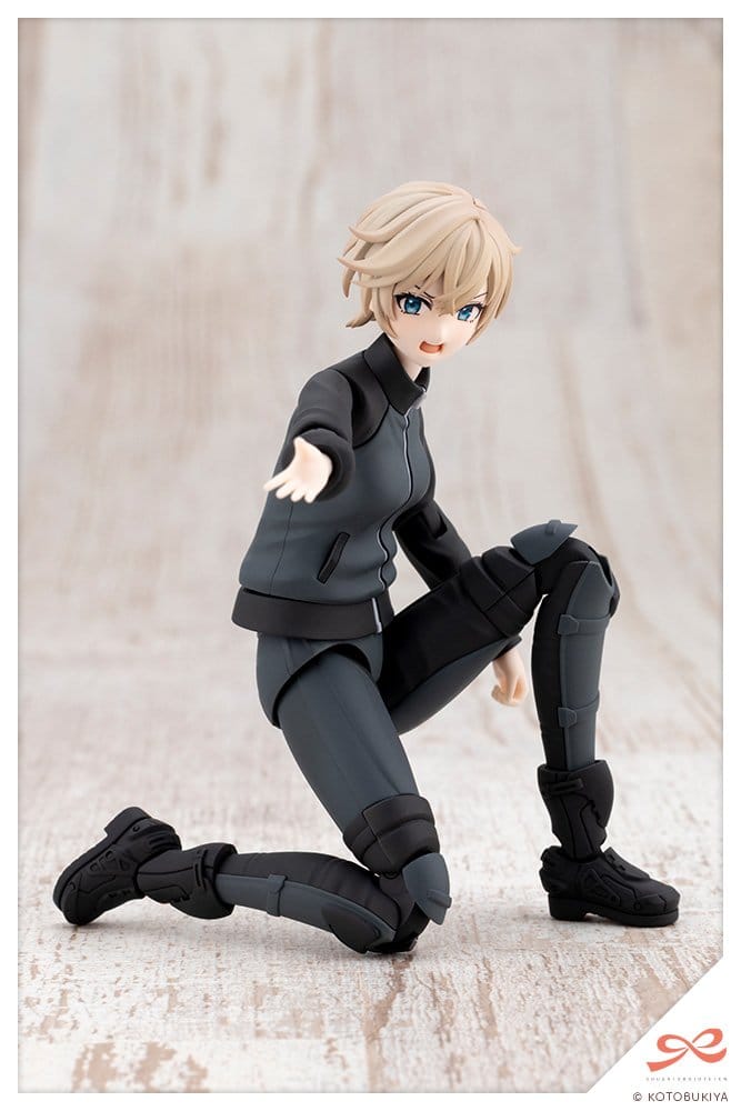 SU ORDINAZIONE Sousai Shojo Teien Plastic Model Kit 1/10 Rui Saotome Touhou High School Tracksuit Dreaming Style Midnight Onyx 16 cm