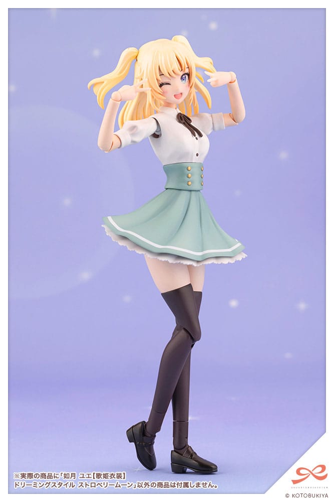 SU ORDINAZIONE Sousai Shojo Teien Plastic Model Kit 1/10 Yue Kisaragi Diva Costume Dreaming Style Strawberry Moon 16 cm    