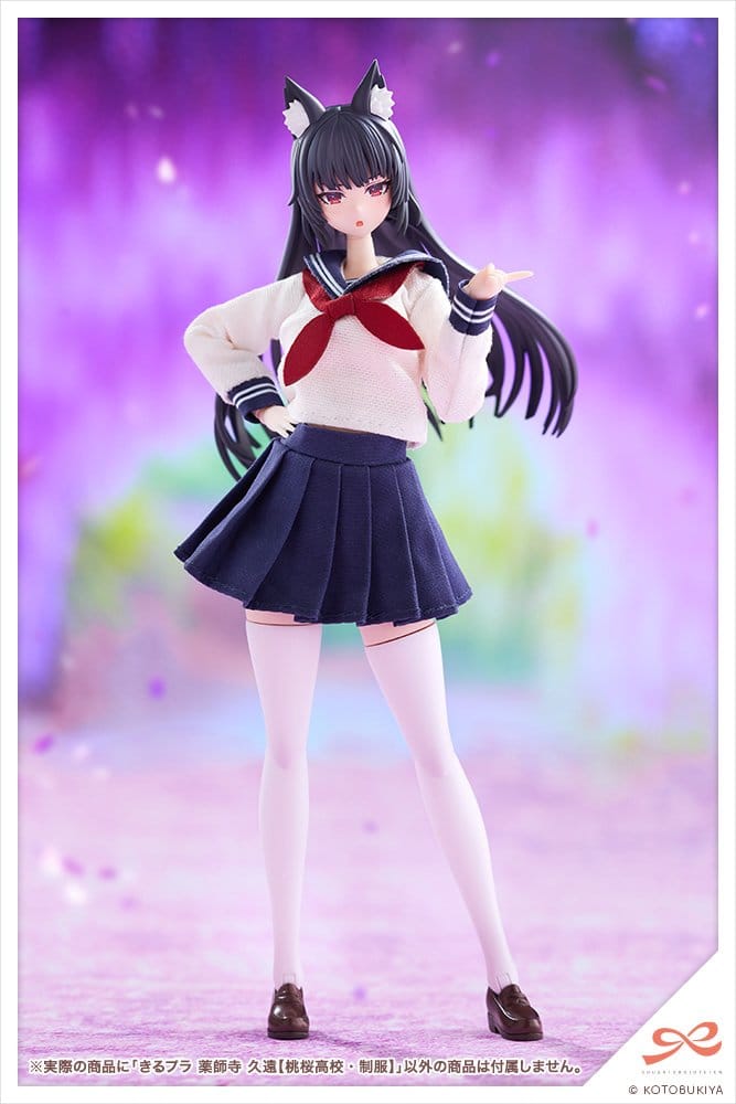 PREORDINE+ 07/2027 Sousaishojoteien Plastic Model 1/10 Kiru Pla Kuon Yakushiji Touou High School Uniform 16 cm