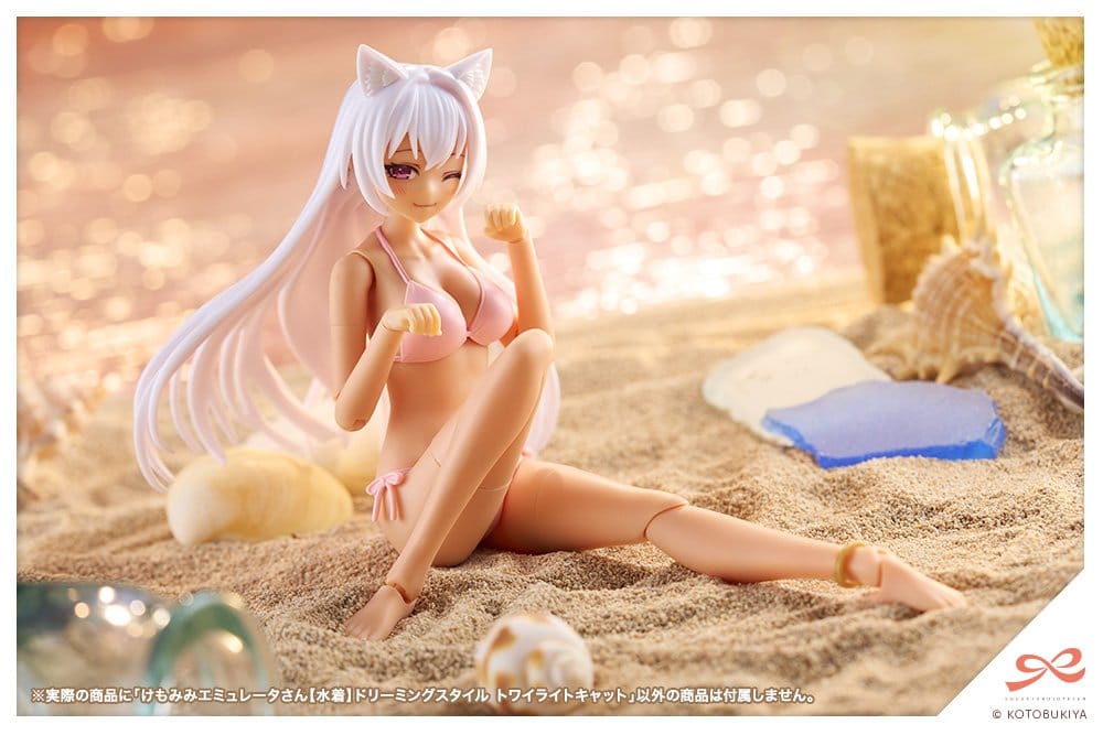 PREORDINE+ 06/2027 Sousaishojoteien Plastic Model 1/10 Animal Ears Emulator Swim Style Dreaming Style Twilight Cat 17 cm