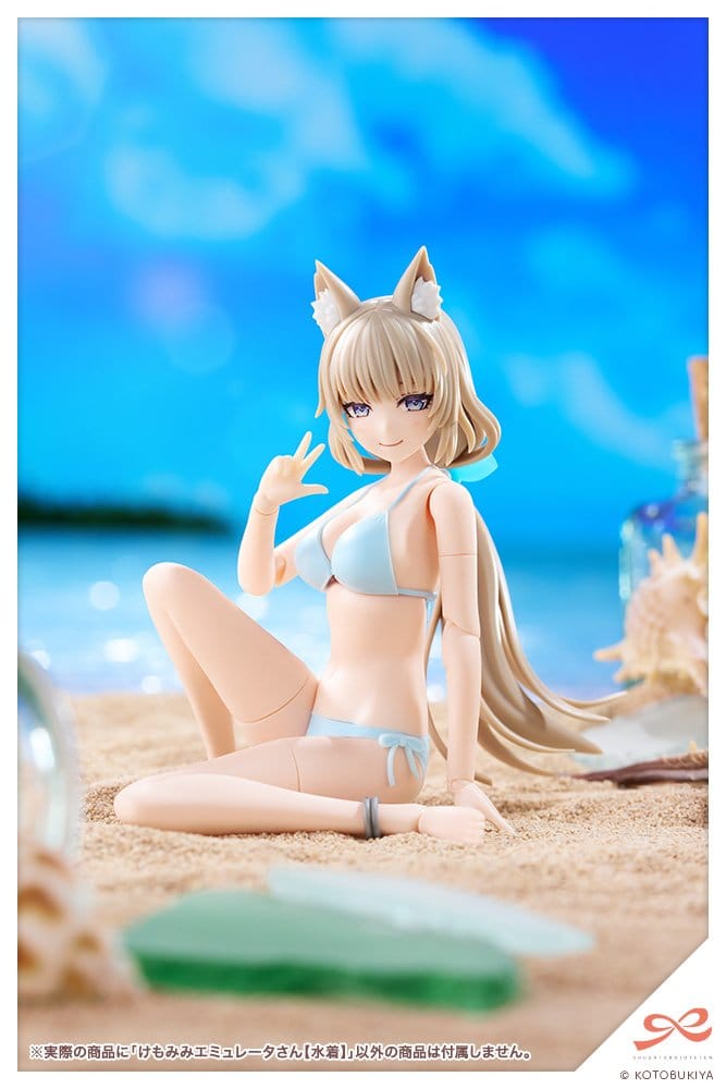 PREORDINE+ 05/2027 Sousaishojoteien Plastic Model 1/10 Animal Ears Emulator Swim Style 17 cm