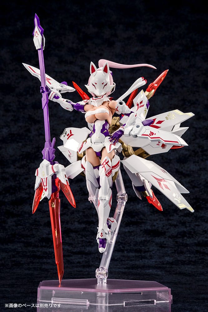 SU ORDINAZIONE Megami Device Plastic Model 1/1 Asra Nine-Tails 14 cm