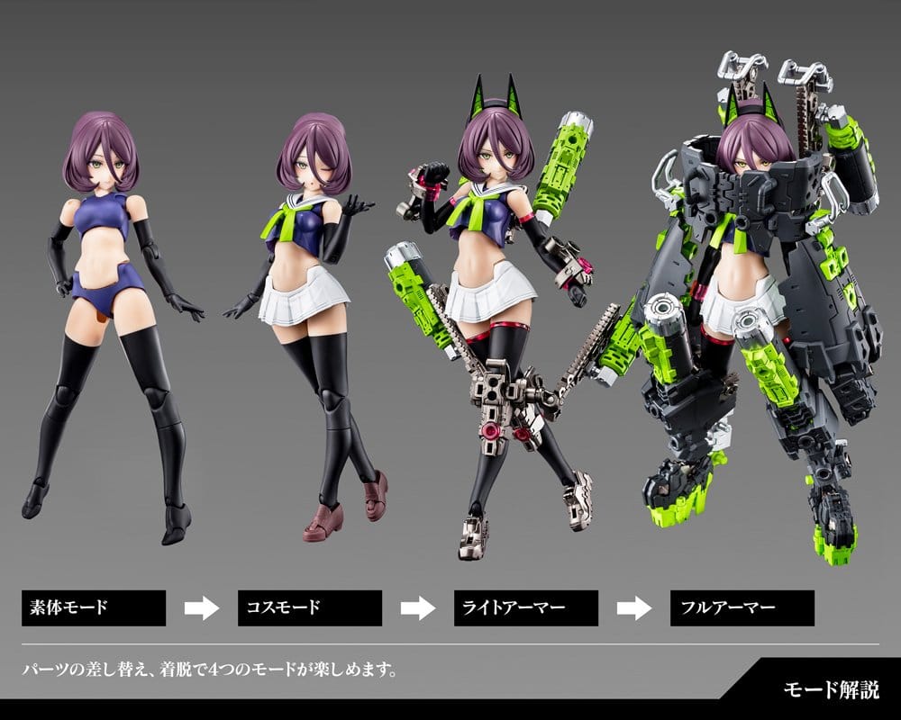 PREORDINE+ 08/2027 Megami Device Plastic Model Kit 1/1 Buster Doll Tank (Reproduction) 18 cm