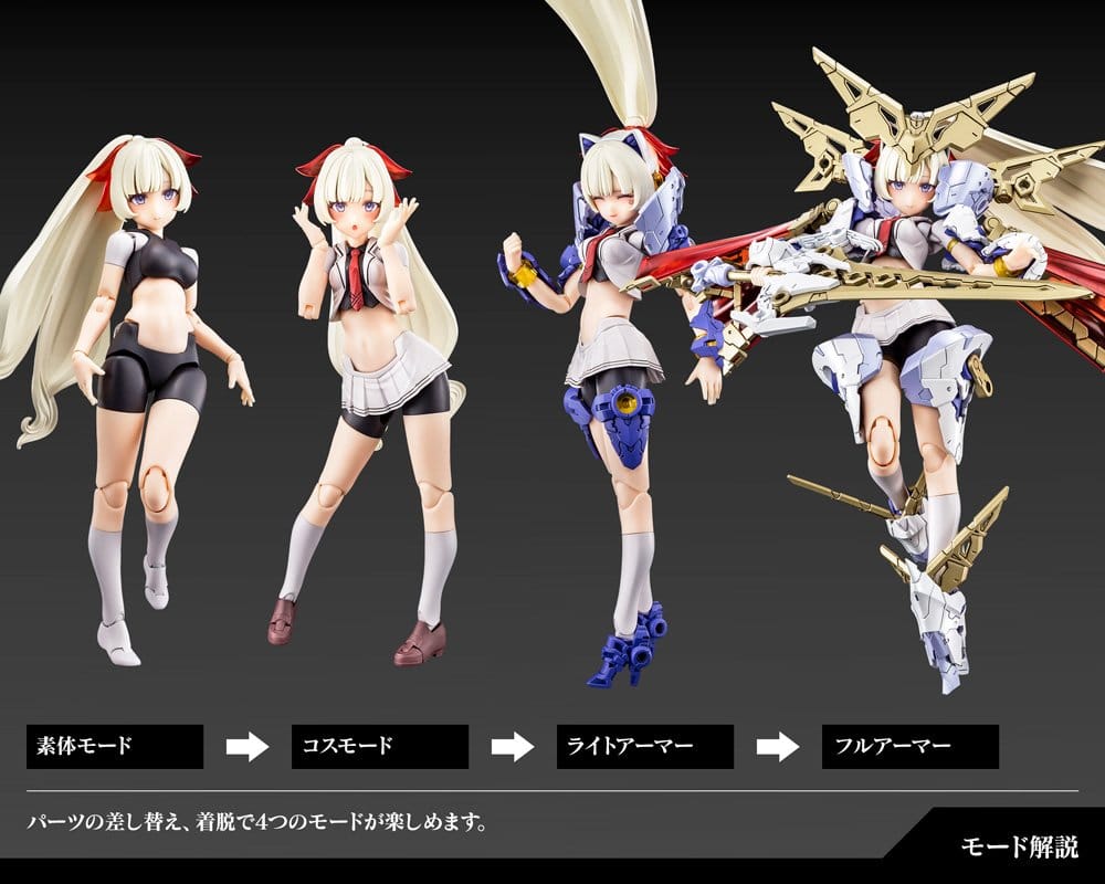 PREORDINE+ 08/2027 Megami Device Plastic Model Kit 1/1 Buster Doll Paladin (Reproduction) 18 cm