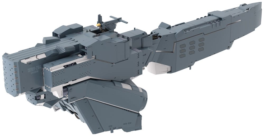 PREORDINE+ ??/???? Legend of the Galactic Heroes: Die Neue These Plastic Model Kit Free Planets Alliance Forces Battleship Hyperion (Reproduction) 30 cm