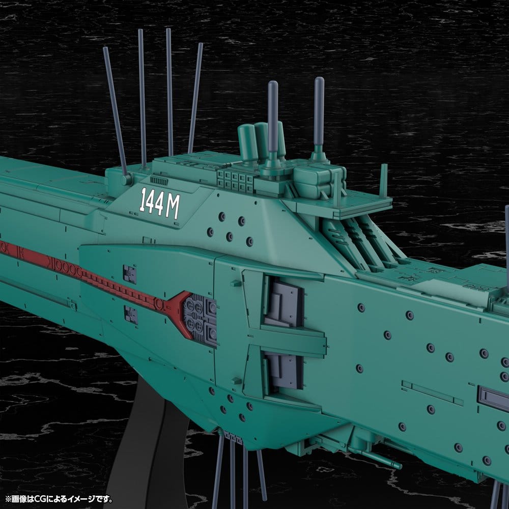 SU ORDINAZIONE Legend of the Galactic Heroes Plastic Model Kit 1/3000 Free Planets Alliance 13th Fleet Flagship Hyperion 31 cm 