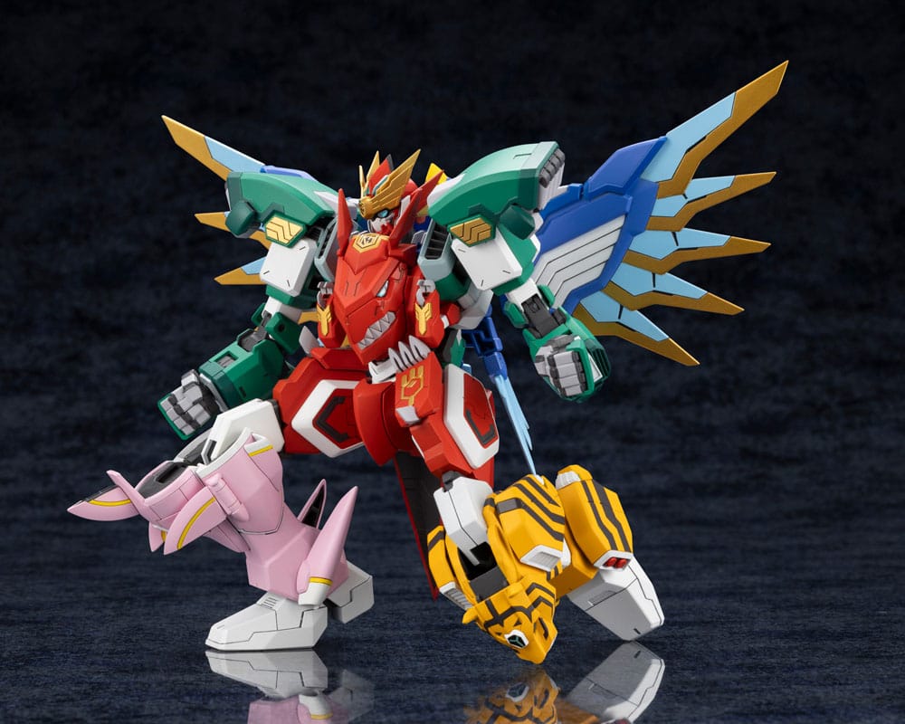SU ORDINAZIONE The Red Ranger Becomes an Adventurer in Another World Plastic Model Kit Maximum Kizuna Kaiser 17 cm  