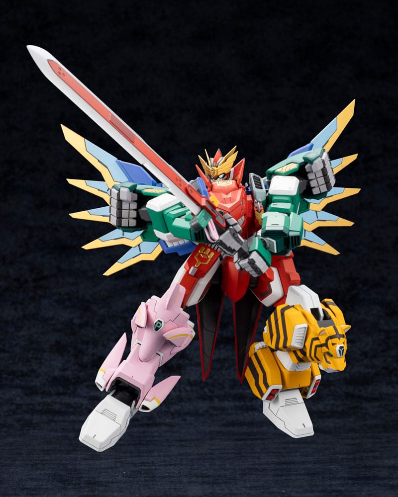 SU ORDINAZIONE The Red Ranger Becomes an Adventurer in Another World Plastic Model Kit Maximum Kizuna Kaiser 17 cm  