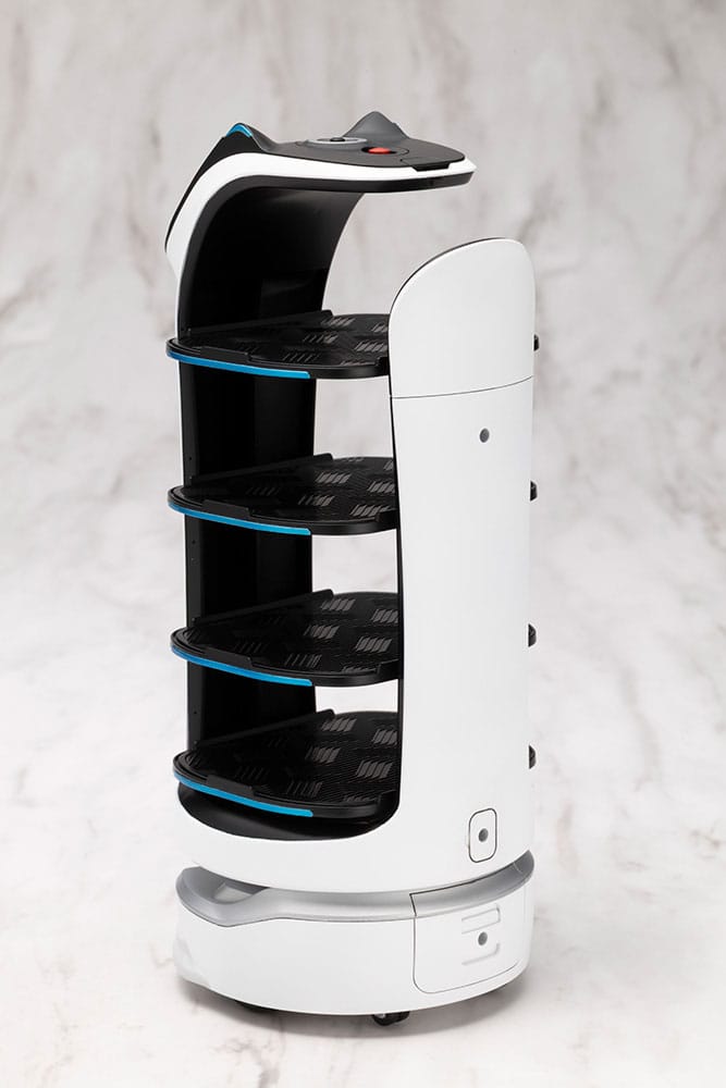 VORBESTELLUNG+ 07/2026 Pudu Robotics Großmaßstab-Plastikmodellbausatz BellaBot 19cm