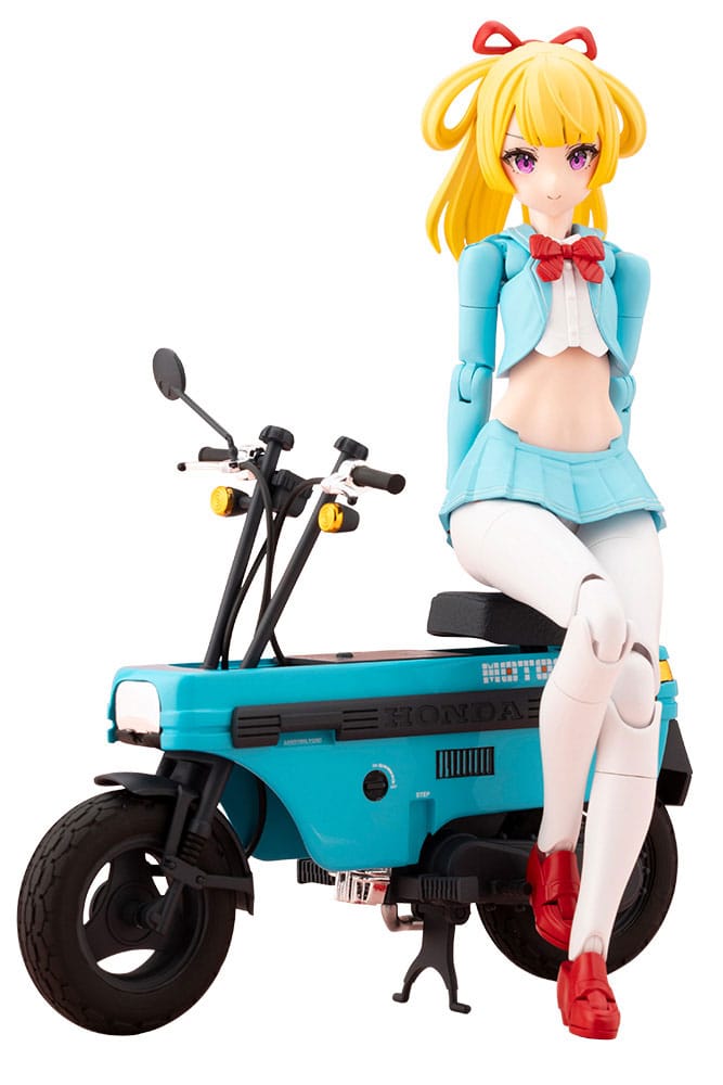PREORDINE+ 06/2026 Megami Device Buster Doll Series Plastic Model Kit 1/1 Knight Alice with Honda AB12 Motocompo 15 cm