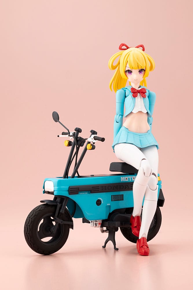 SU ORDINAZIONE Megami Device Buster Doll Series Plastic Model Kit 1/1 Knight Alice with Honda AB12 Motocompo 15 cm 