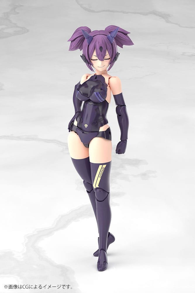 SU ORDINAZIONE Megami Device Plastic Model Kit 1/1 Asra Ninja Kaname Shadow Edition Full Package 14 cm 