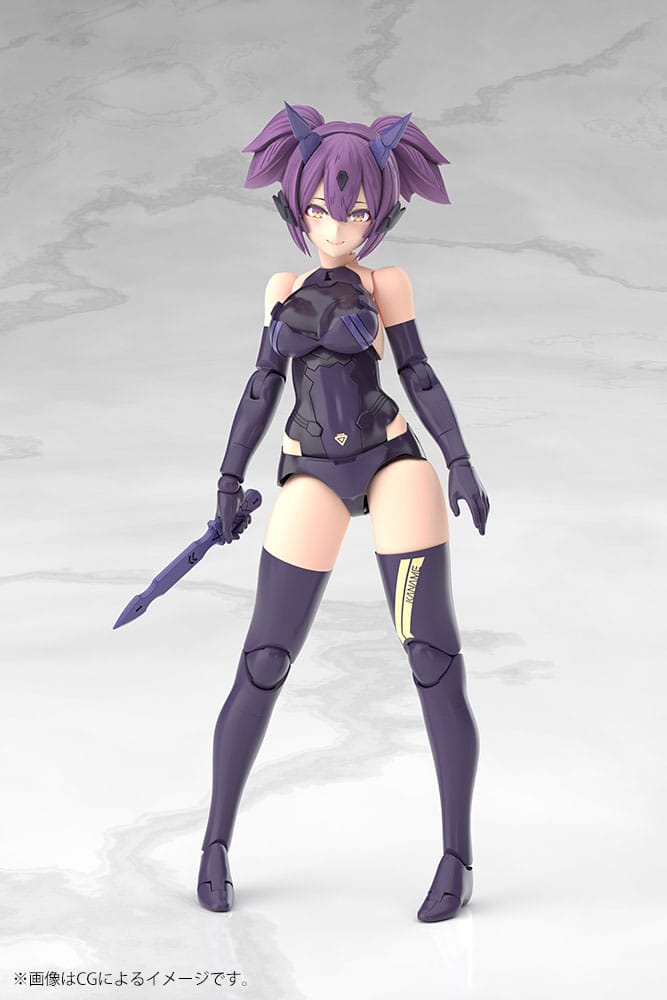 SU ORDINAZIONE Megami Device Plastic Model Kit 1/1 Asra Ninja Kaname Shadow Edition Full Package 14 cm 