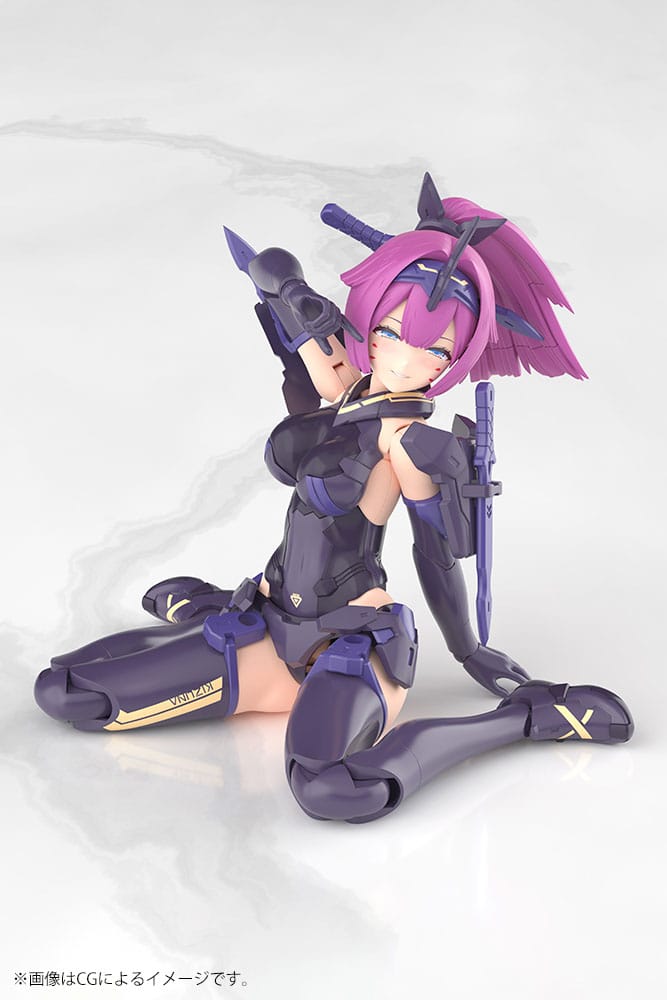SU ORDINAZIONE Megami Device Plastic Model Kit 1/1 Asra Archer Kizuna Shadow Edition Full Package 14 cm 