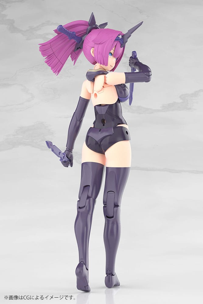 SU ORDINAZIONE Megami Device Plastic Model Kit 1/1 Asra Archer Kizuna Shadow Edition Full Package 14 cm 