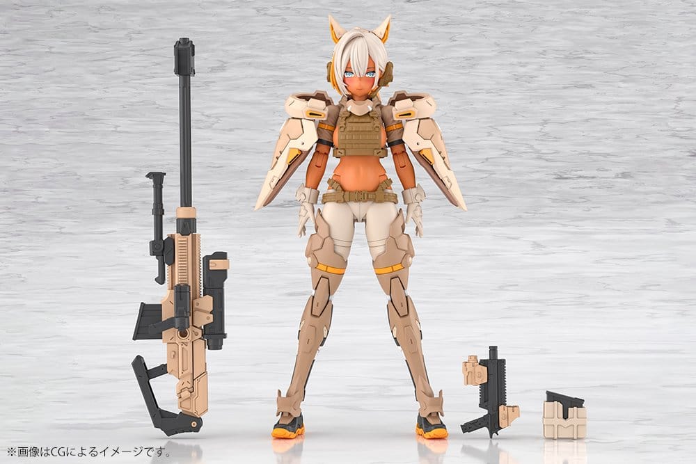 PREORDINE+ 04/2027 Megami Device Plastic Model 1/1 Yggdrasis Skoll Sharpshooter Tempest 16 cm