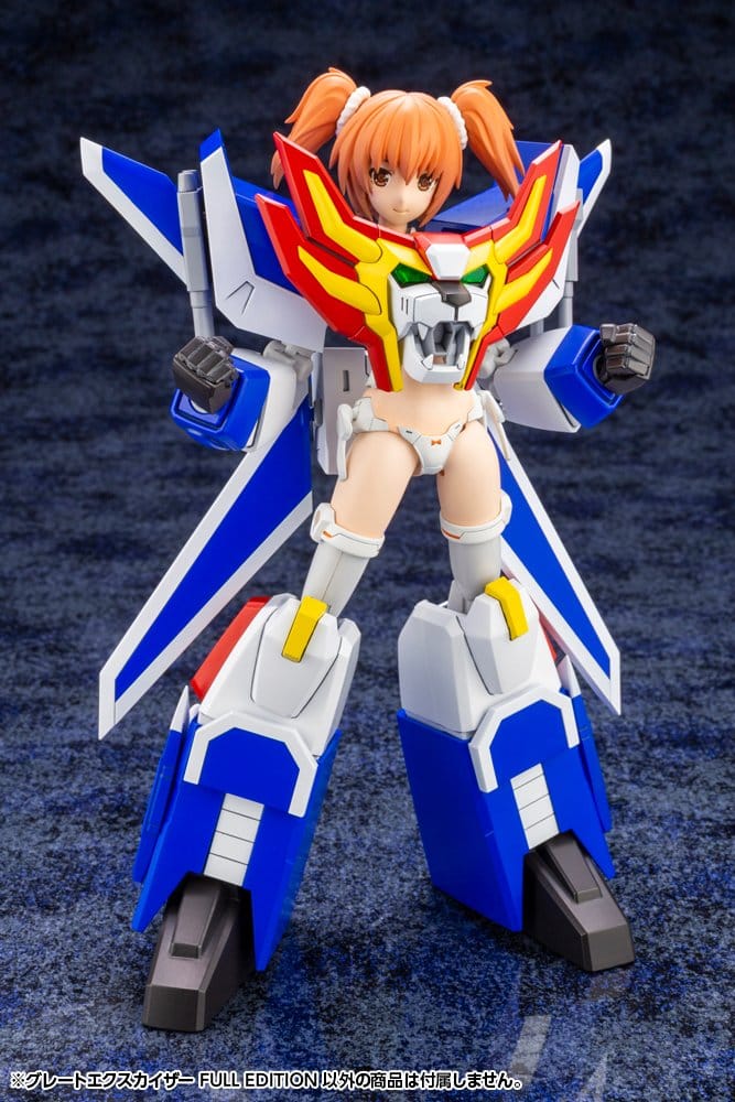 PREORDINE+ 07/2027 The Brave Fighter Exkizer Plastic Model Kit Great Exkizer Full Edition 18 cm